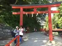 神橋(二荒山神社)の鳥居