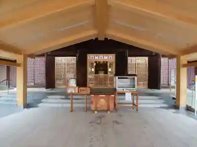 石川護國神社の本殿・本堂