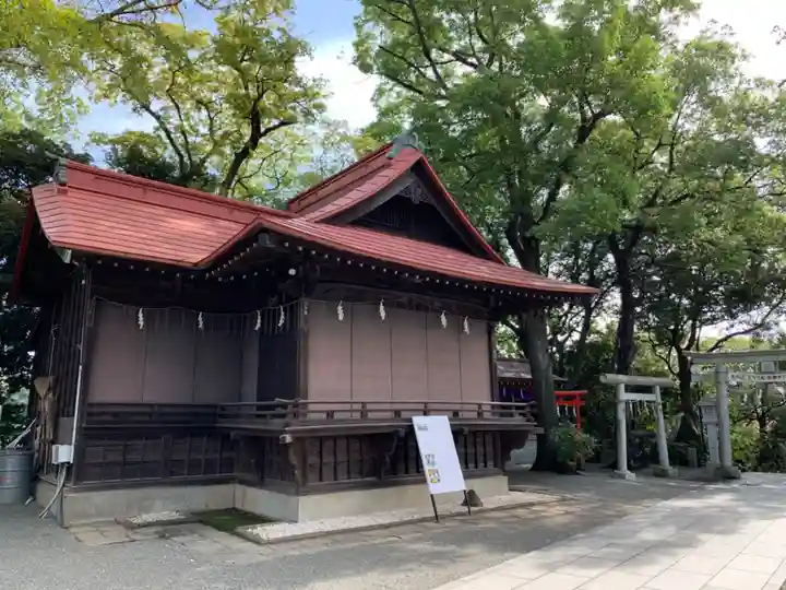 多摩川浅間神社の本殿・本堂