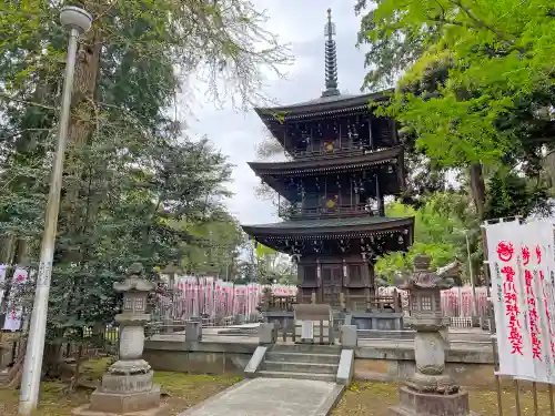 豊川閣　妙厳寺の塔