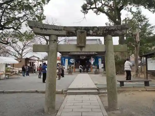 坂本八幡宮の鳥居