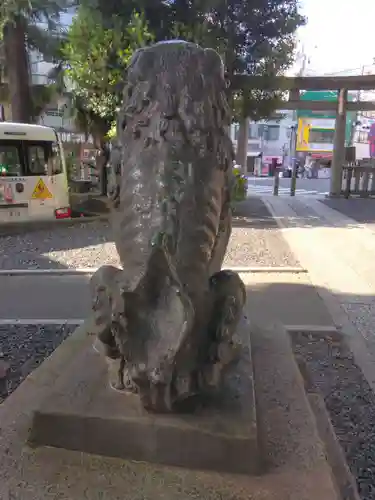 鳩森八幡神社の狛犬