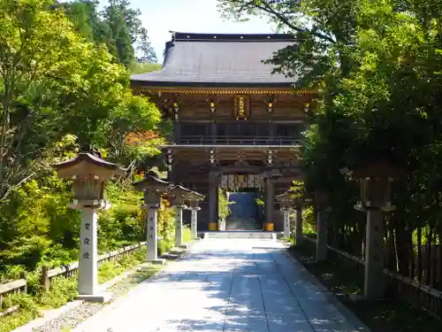 秋葉山本宮 秋葉神社 上社の山門・神門