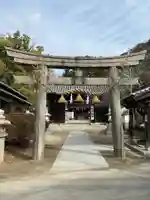 糸碕神社の鳥居