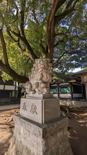 穴八幡宮の狛犬