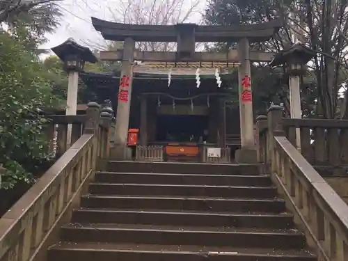 諏方神社の鳥居