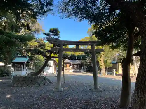 八幡神社の鳥居