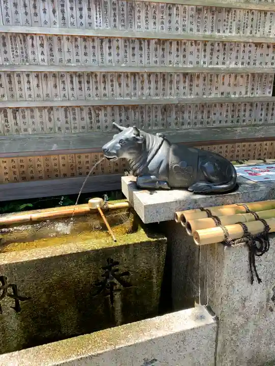 菅原院天満宮神社の手水舎