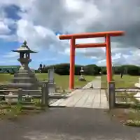 天塩厳島神社の鳥居
