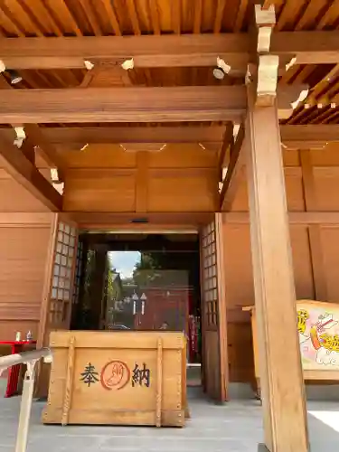 於菊稲荷神社の本殿