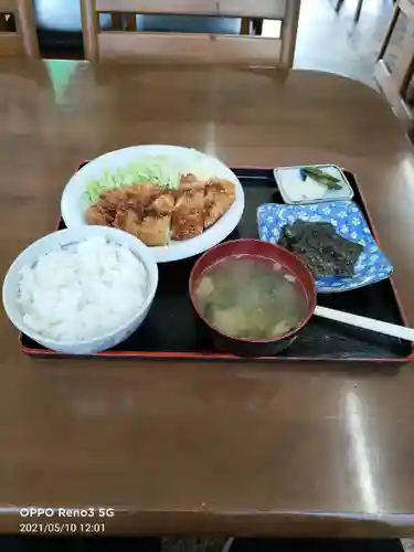 神峰神社の食事