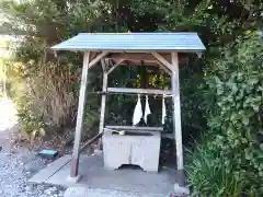 八柱神社の手水