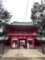 井草八幡宮の山門・神門