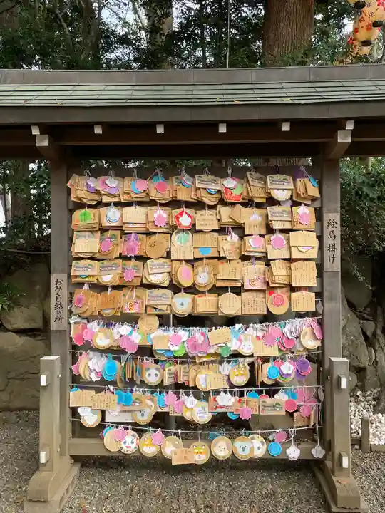 検見川神社の絵馬