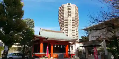 麻布氷川神社の本殿・本堂