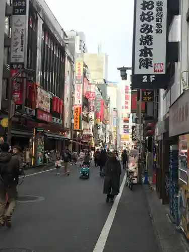 稲荷鬼王神社の周辺