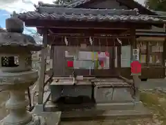 井関三神社の手水