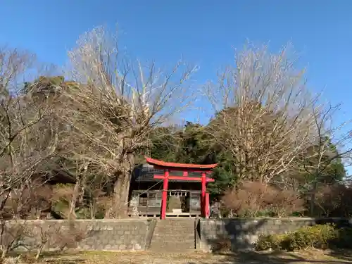 六所神社の鳥居