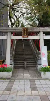 三田春日神社の鳥居