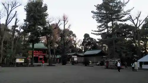 井草八幡宮の庭園