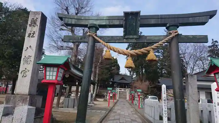 下野國一社八幡宮の鳥居