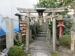 首途八幡宮の鳥居