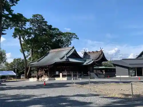 焼津神社の本殿・本堂