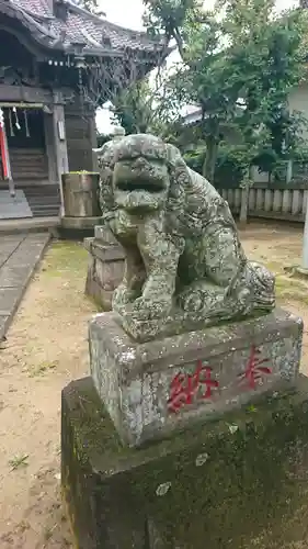 道祖神社の狛犬