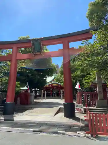 御霊神社の鳥居