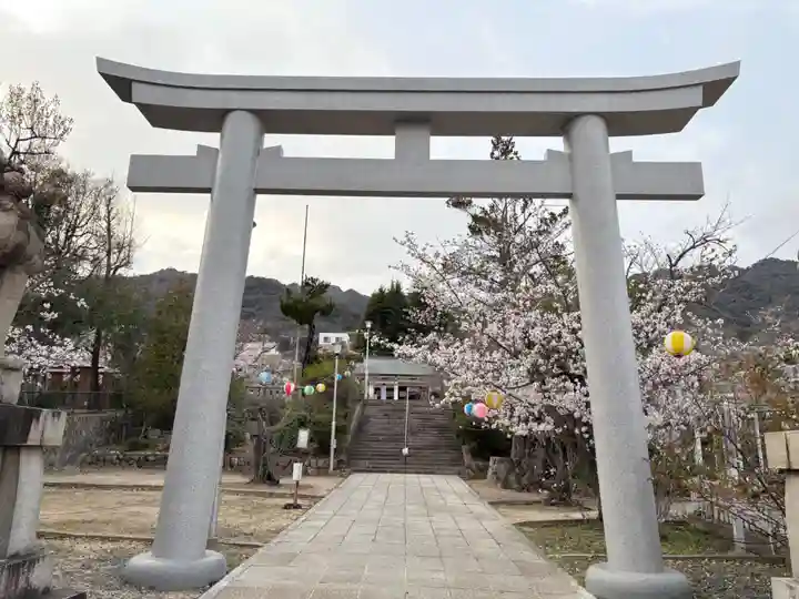 兵庫縣神戸護國神社の鳥居
