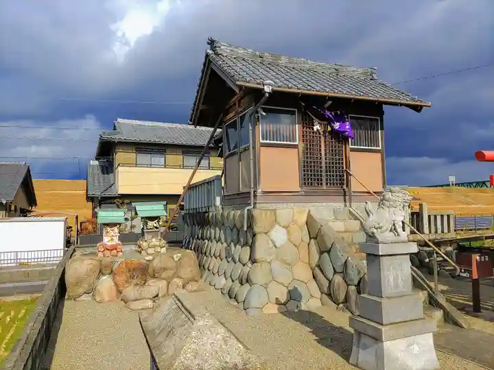 神明社(北方町西本郷)の本殿・本堂