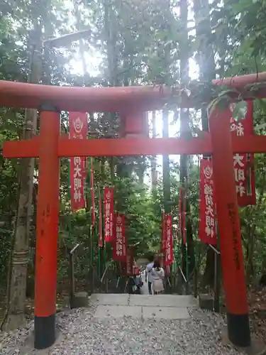 宝登山神社の鳥居