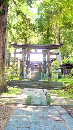 山家神社の鳥居