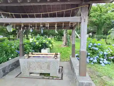 空知神社の手水舎