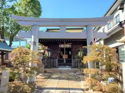 南宮宇佐八幡神社（脇浜神社）の鳥居