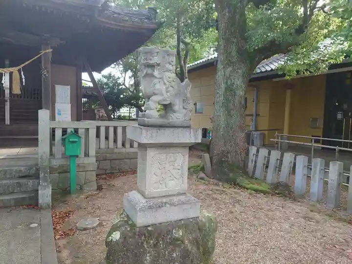 彌五騰社(矢作)の狛犬