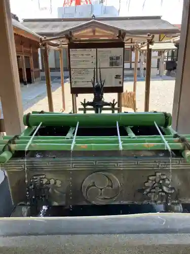 宇都宮二荒山神社の手水舎