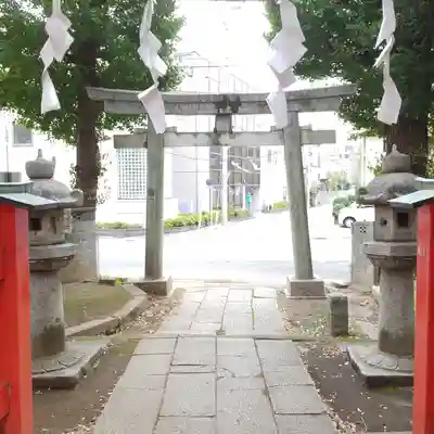 八幡神社の鳥居