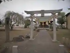 高靇神社の鳥居