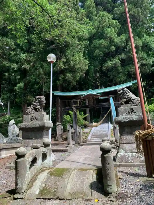 八幡神社(岩窪切岸城址)(福島県)