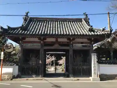 穴太寺の山門・神門