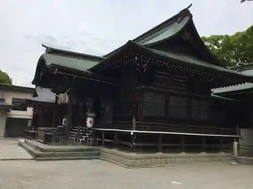 葛飾八幡宮の本殿・本堂
