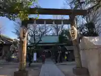 仲町氷川神社の鳥居