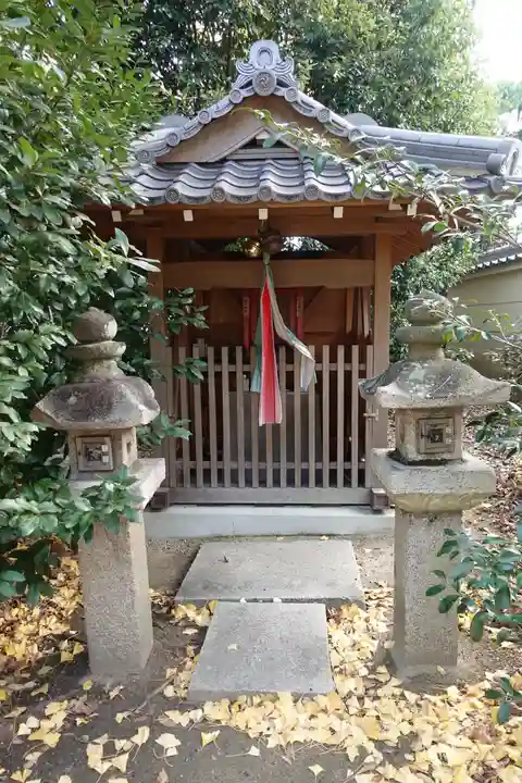 鏡作伊多神社の末社・摂社