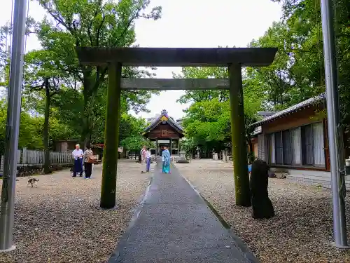 五社宮の鳥居