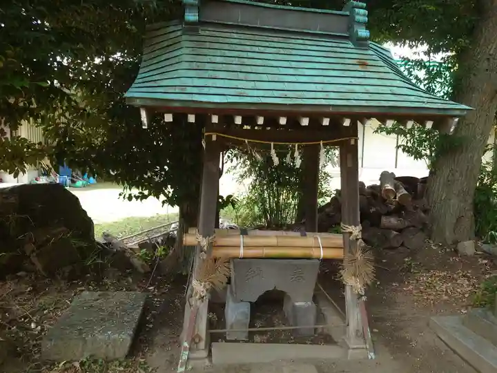 鷲神社の手水舎