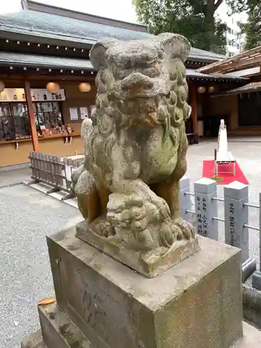 星川杉山神社の狛犬