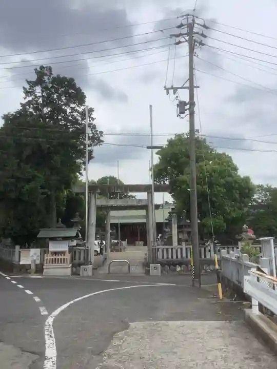 御井神社の鳥居