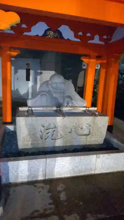 穴八幡宮の手水舎