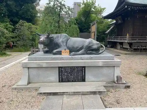 布多天神社の狛犬